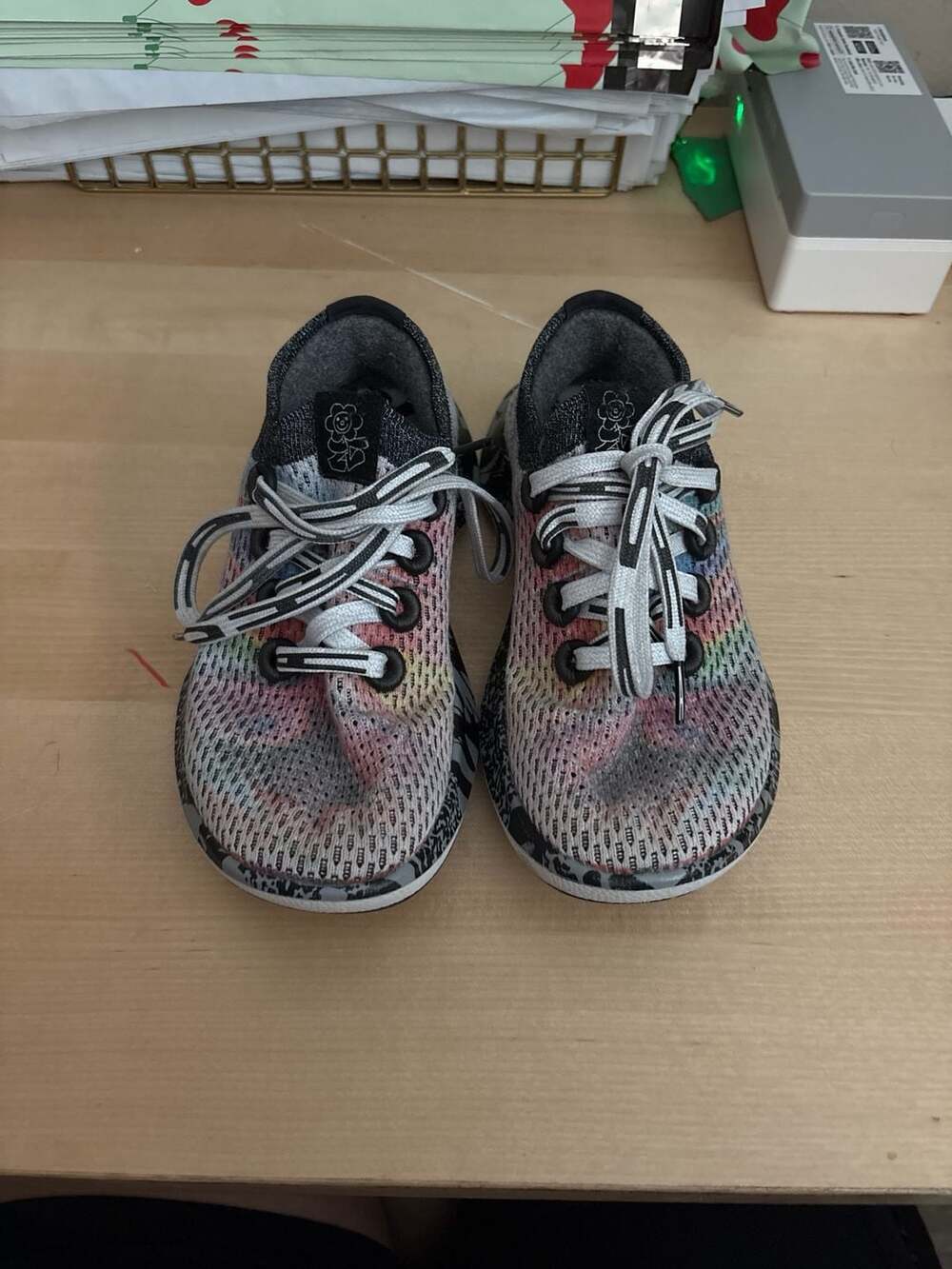 Allbirds Tree Dasher Relay Rainbow Tie-Dye Running Shoes